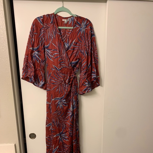 Boho Maxi wrap dress - Picture 1 of 4